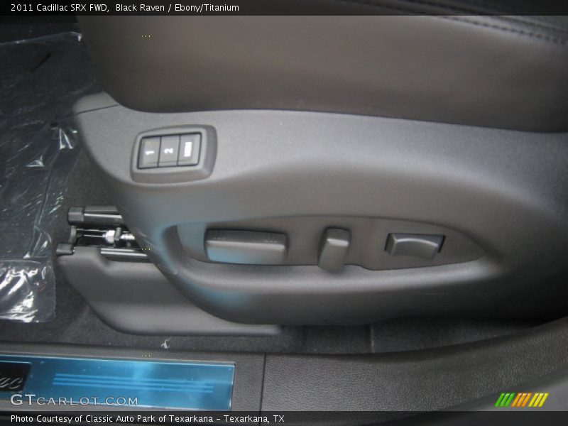 Black Raven / Ebony/Titanium 2011 Cadillac SRX FWD