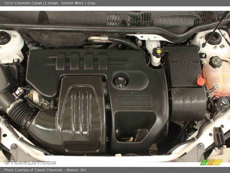 Summit White / Gray 2010 Chevrolet Cobalt LS Sedan