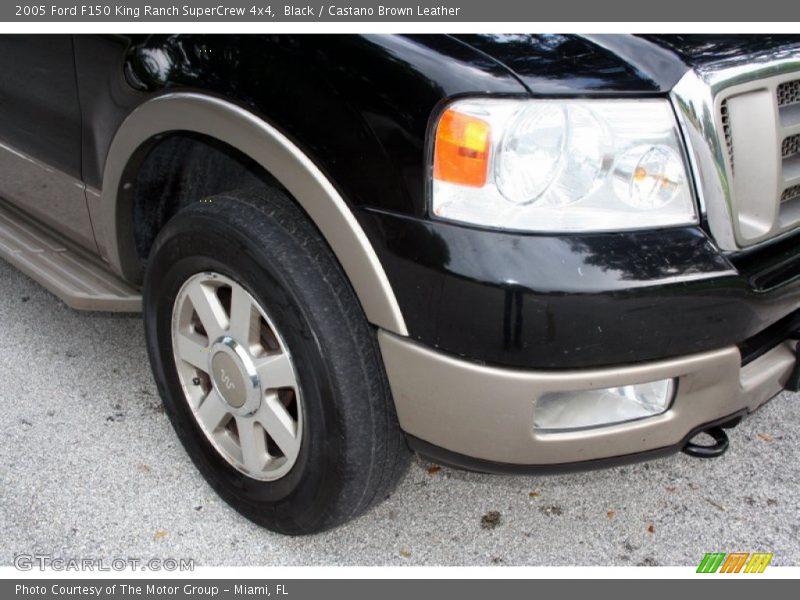 Black / Castano Brown Leather 2005 Ford F150 King Ranch SuperCrew 4x4