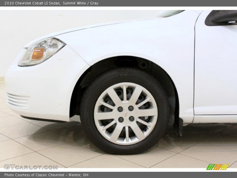 Summit White / Gray 2010 Chevrolet Cobalt LS Sedan