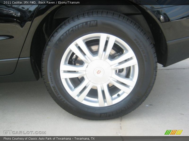 Black Raven / Ebony/Titanium 2011 Cadillac SRX FWD