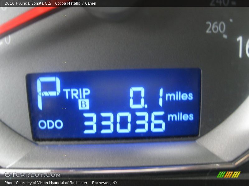 Cocoa Metallic / Camel 2010 Hyundai Sonata GLS