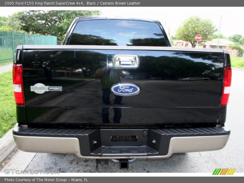 Black / Castano Brown Leather 2005 Ford F150 King Ranch SuperCrew 4x4