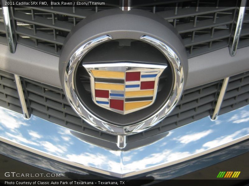 Black Raven / Ebony/Titanium 2011 Cadillac SRX FWD