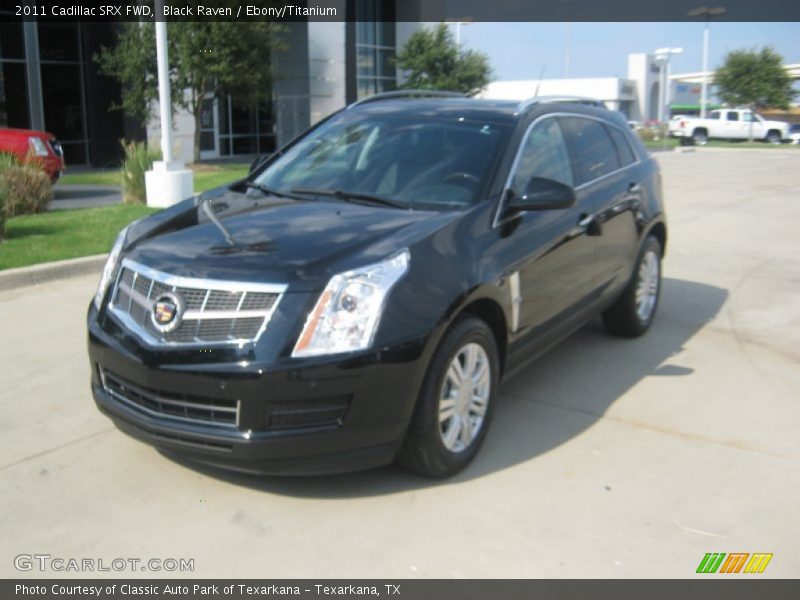 Black Raven / Ebony/Titanium 2011 Cadillac SRX FWD