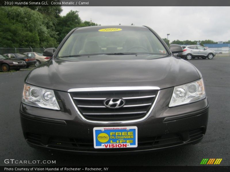 Cocoa Metallic / Camel 2010 Hyundai Sonata GLS