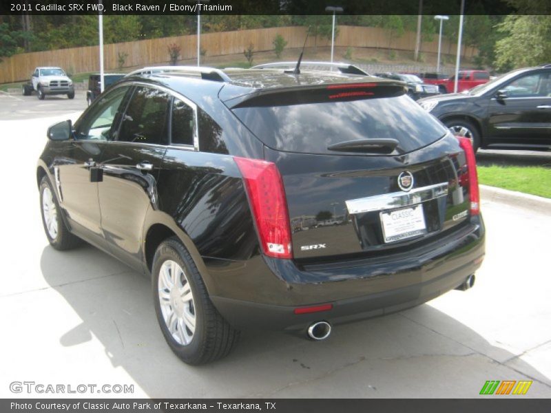 Black Raven / Ebony/Titanium 2011 Cadillac SRX FWD