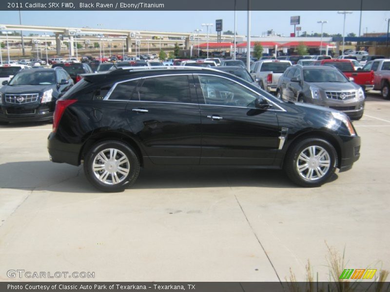 Black Raven / Ebony/Titanium 2011 Cadillac SRX FWD