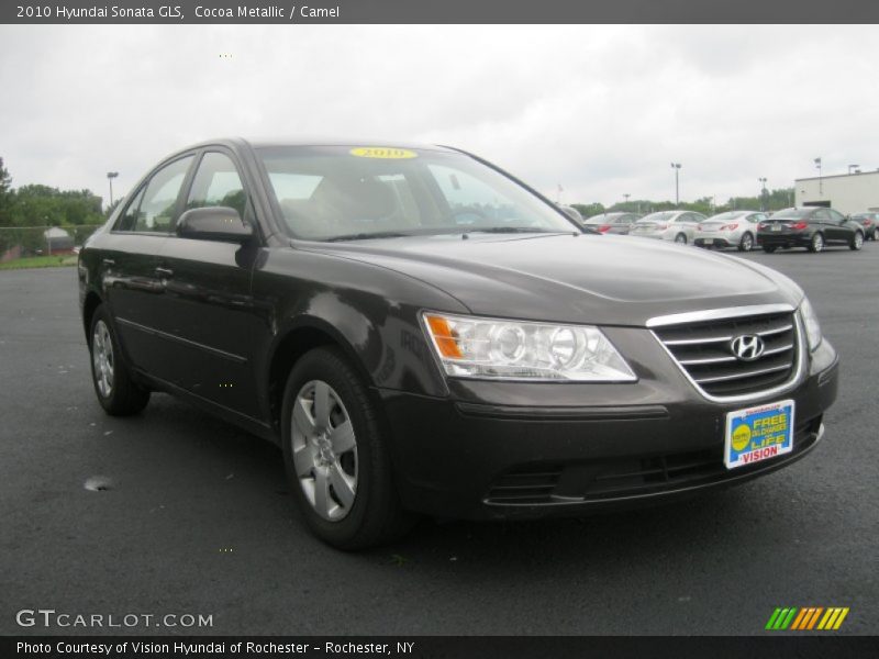 Cocoa Metallic / Camel 2010 Hyundai Sonata GLS