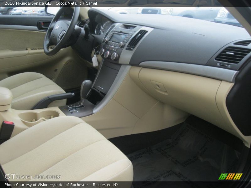 Cocoa Metallic / Camel 2010 Hyundai Sonata GLS