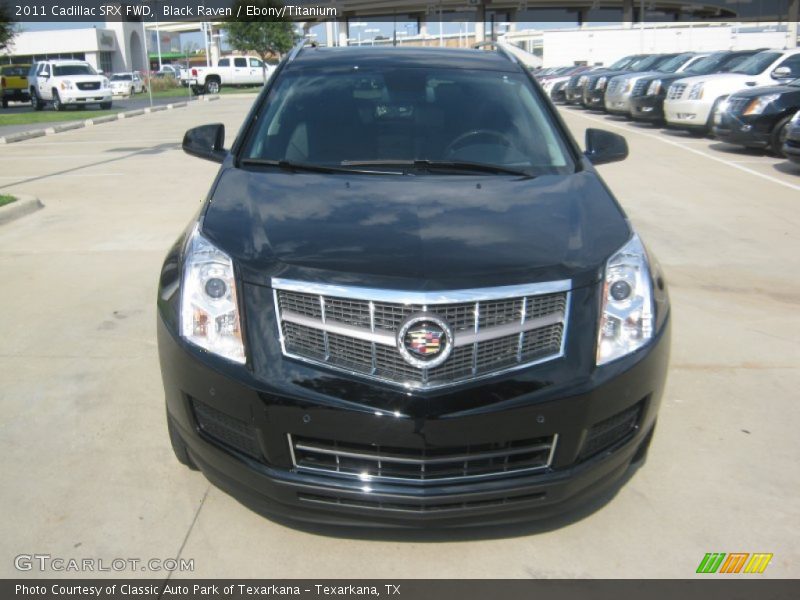 Black Raven / Ebony/Titanium 2011 Cadillac SRX FWD