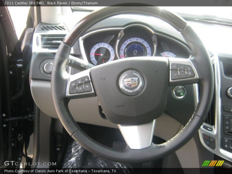 Black Raven / Ebony/Titanium 2011 Cadillac SRX FWD
