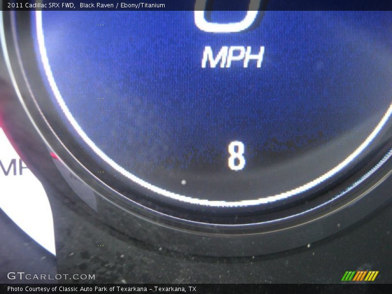 Black Raven / Ebony/Titanium 2011 Cadillac SRX FWD