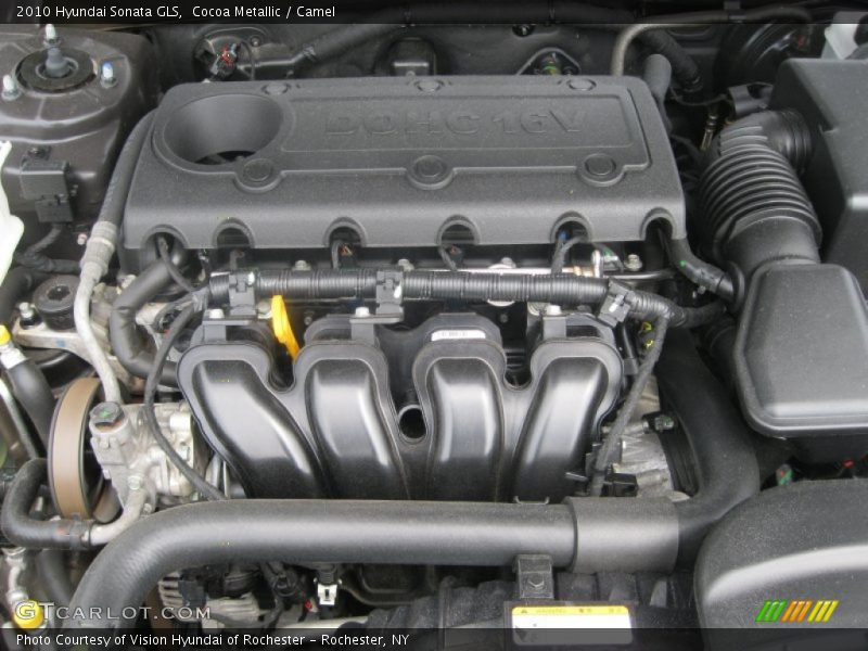Cocoa Metallic / Camel 2010 Hyundai Sonata GLS