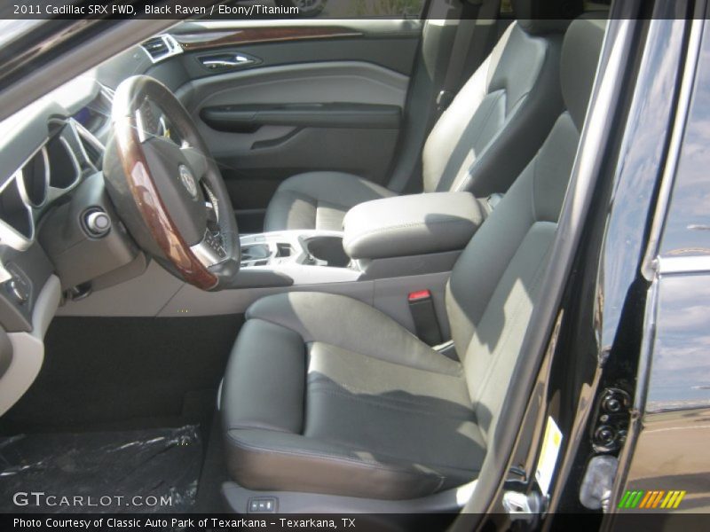 Black Raven / Ebony/Titanium 2011 Cadillac SRX FWD