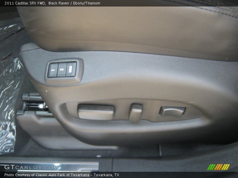 Black Raven / Ebony/Titanium 2011 Cadillac SRX FWD