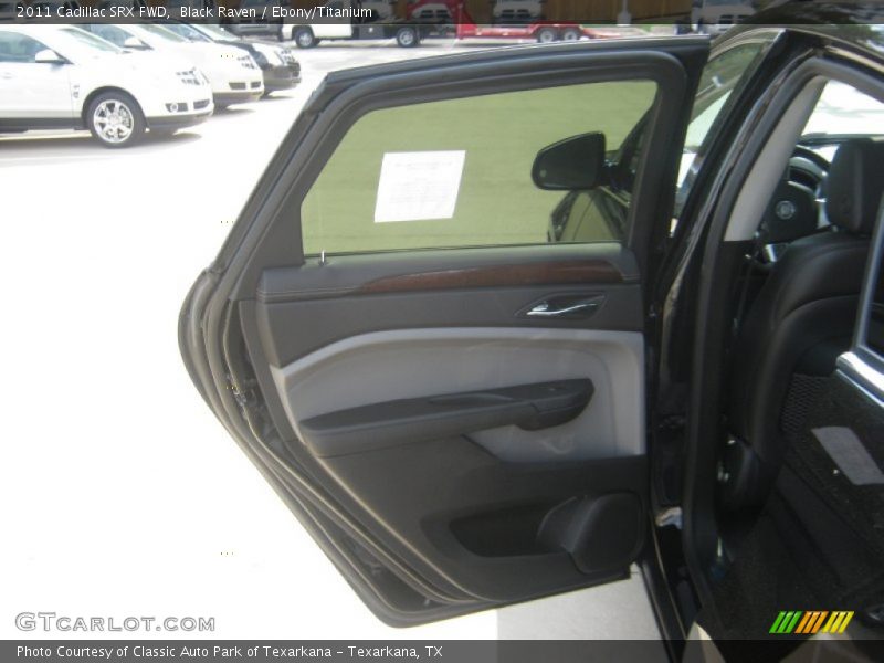 Black Raven / Ebony/Titanium 2011 Cadillac SRX FWD