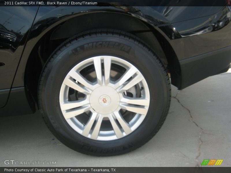 Black Raven / Ebony/Titanium 2011 Cadillac SRX FWD