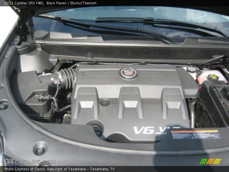 Black Raven / Ebony/Titanium 2011 Cadillac SRX FWD