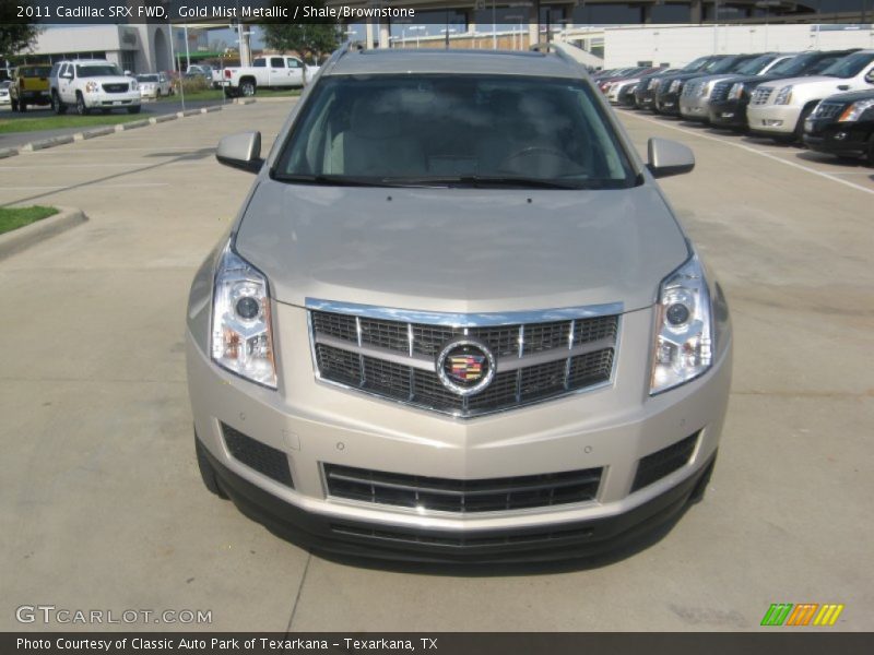 Gold Mist Metallic / Shale/Brownstone 2011 Cadillac SRX FWD