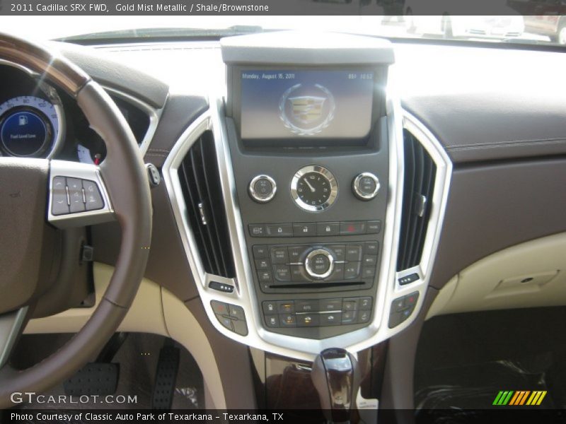 Gold Mist Metallic / Shale/Brownstone 2011 Cadillac SRX FWD