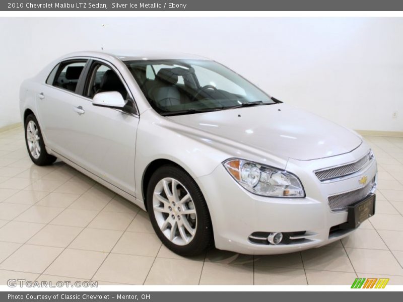 Silver Ice Metallic / Ebony 2010 Chevrolet Malibu LTZ Sedan