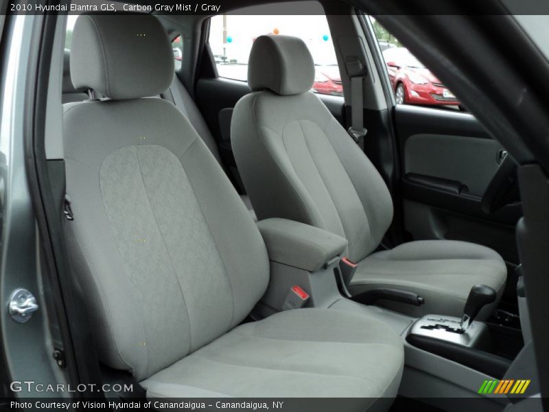 Carbon Gray Mist / Gray 2010 Hyundai Elantra GLS