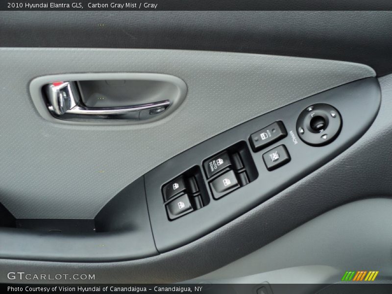 Carbon Gray Mist / Gray 2010 Hyundai Elantra GLS