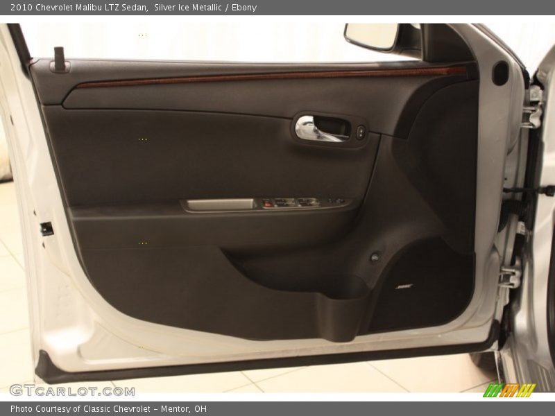 Silver Ice Metallic / Ebony 2010 Chevrolet Malibu LTZ Sedan