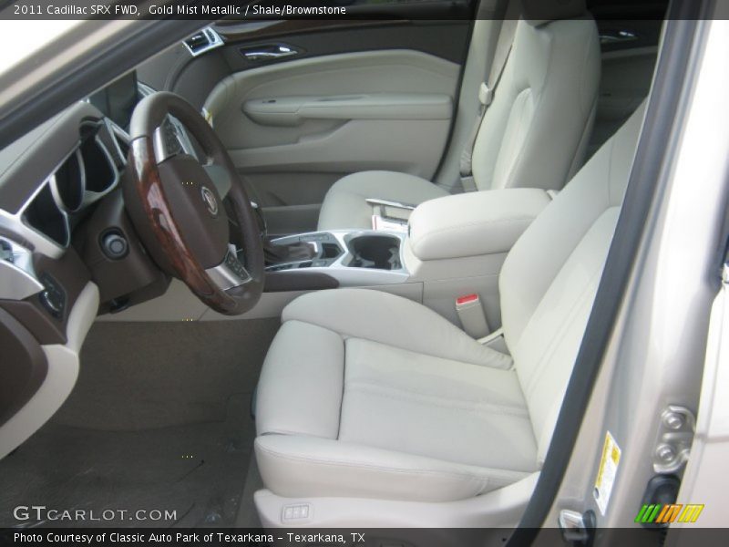 Gold Mist Metallic / Shale/Brownstone 2011 Cadillac SRX FWD