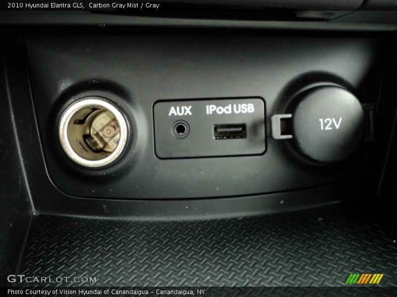 Carbon Gray Mist / Gray 2010 Hyundai Elantra GLS