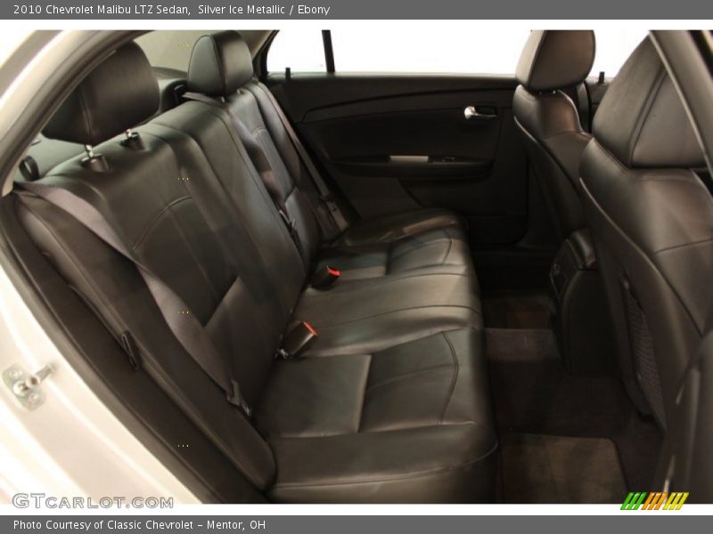 Silver Ice Metallic / Ebony 2010 Chevrolet Malibu LTZ Sedan