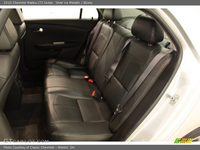 Silver Ice Metallic / Ebony 2010 Chevrolet Malibu LTZ Sedan
