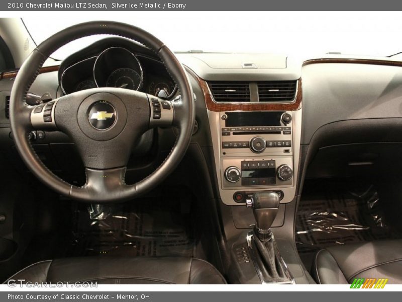 Silver Ice Metallic / Ebony 2010 Chevrolet Malibu LTZ Sedan