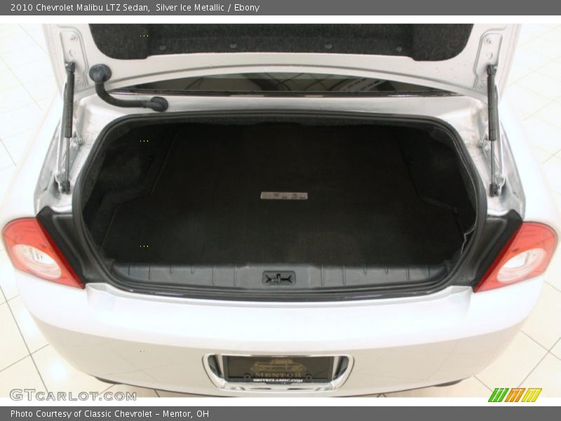 Silver Ice Metallic / Ebony 2010 Chevrolet Malibu LTZ Sedan