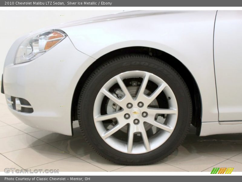 Silver Ice Metallic / Ebony 2010 Chevrolet Malibu LTZ Sedan