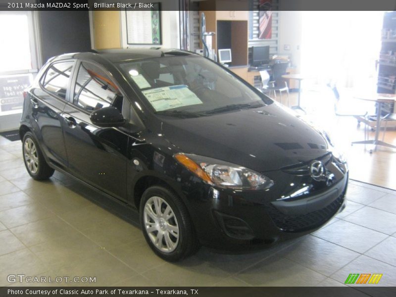 Brilliant Black / Black 2011 Mazda MAZDA2 Sport