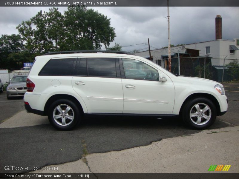 Arctic White / Macadamia 2008 Mercedes-Benz GL 450 4Matic