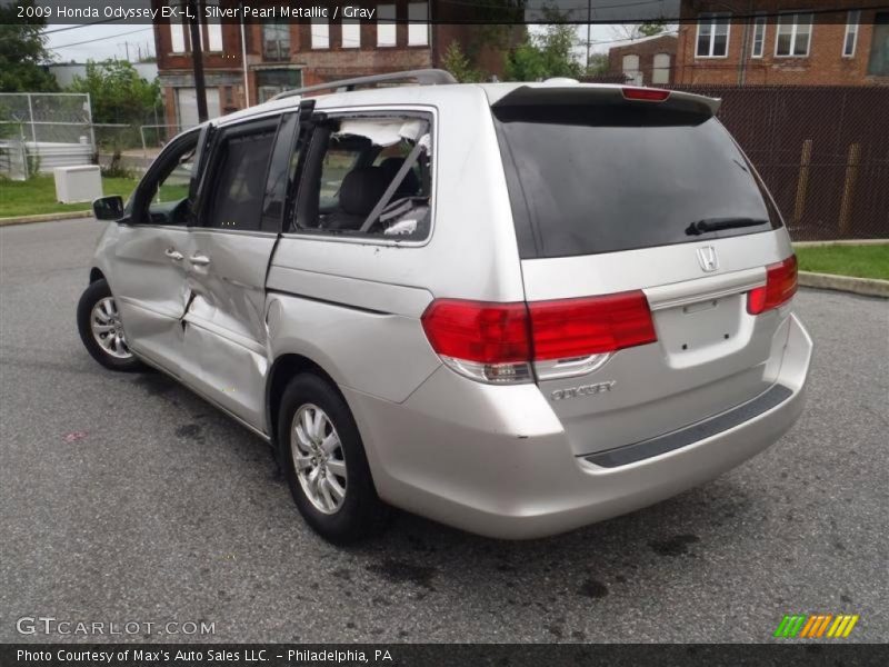 Silver Pearl Metallic / Gray 2009 Honda Odyssey EX-L