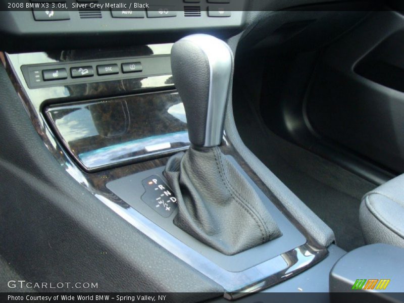 Silver Grey Metallic / Black 2008 BMW X3 3.0si