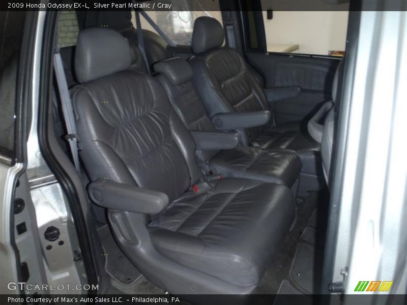 Silver Pearl Metallic / Gray 2009 Honda Odyssey EX-L