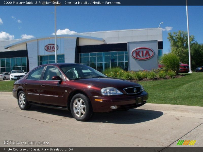 Chestnut Metallic / Medium Parchment 2000 Mercury Sable LS Premium Sedan
