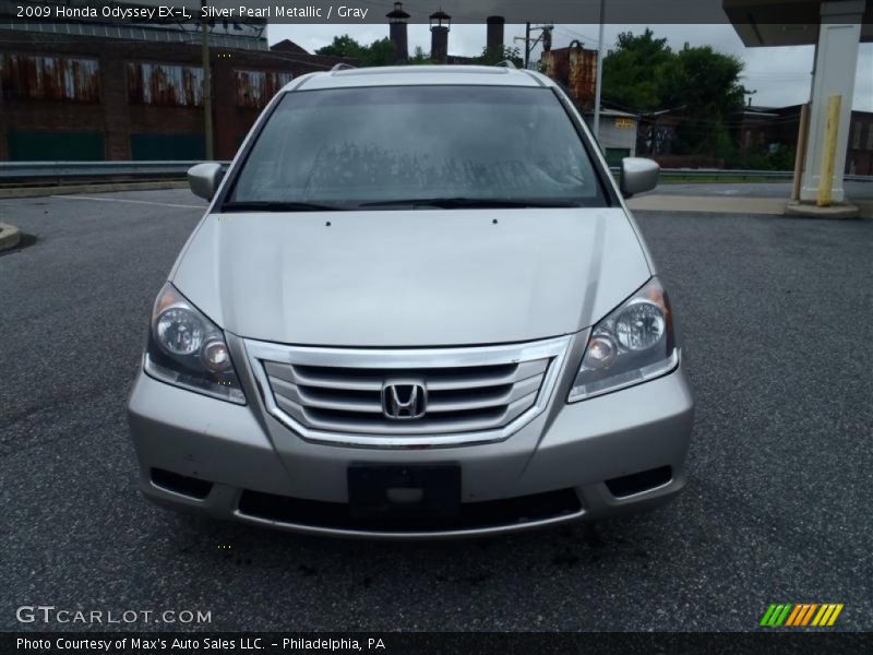 Silver Pearl Metallic / Gray 2009 Honda Odyssey EX-L