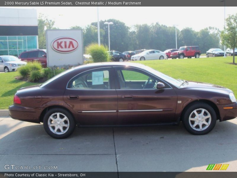 Chestnut Metallic / Medium Parchment 2000 Mercury Sable LS Premium Sedan
