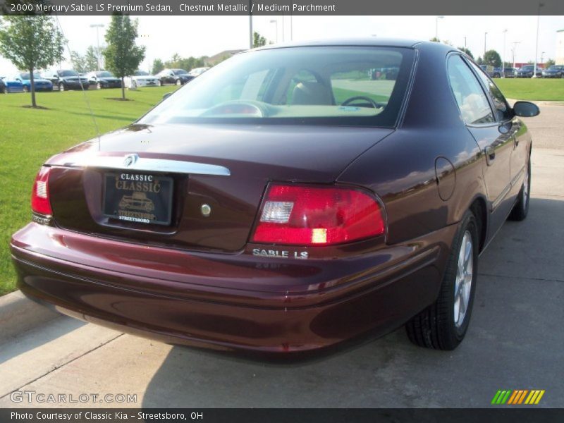 Chestnut Metallic / Medium Parchment 2000 Mercury Sable LS Premium Sedan