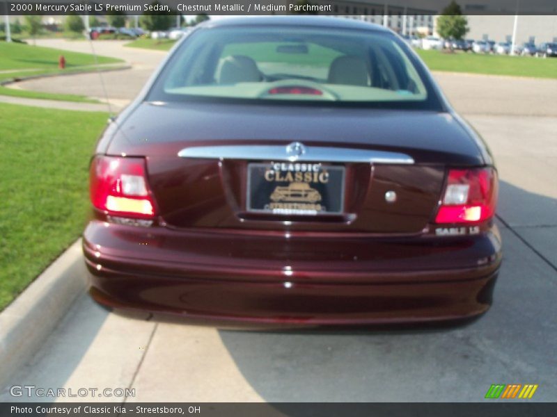 Chestnut Metallic / Medium Parchment 2000 Mercury Sable LS Premium Sedan