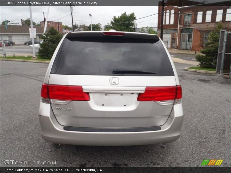 Silver Pearl Metallic / Gray 2009 Honda Odyssey EX-L