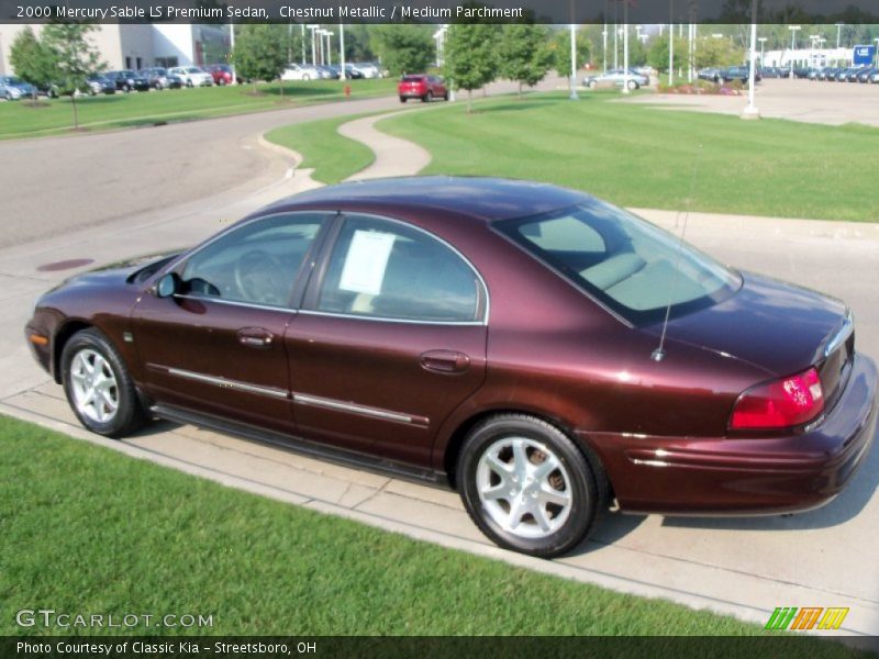 Chestnut Metallic / Medium Parchment 2000 Mercury Sable LS Premium Sedan