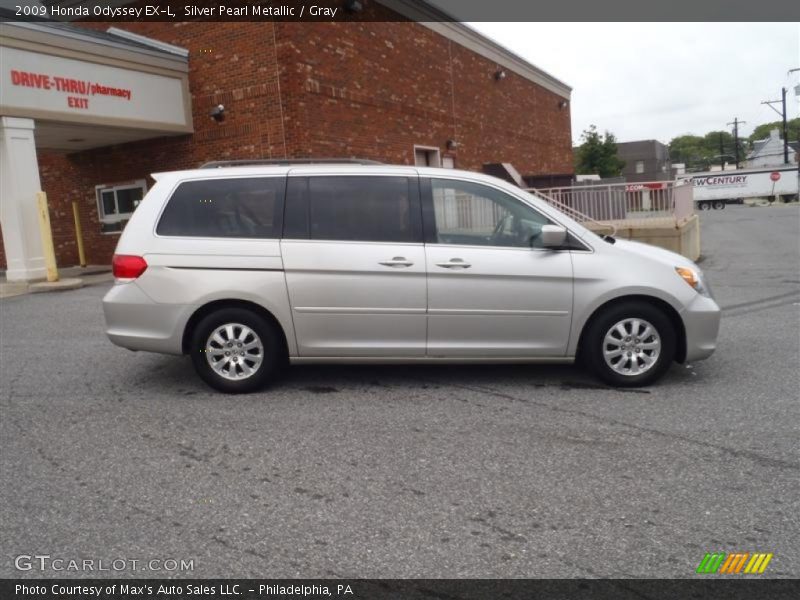 Silver Pearl Metallic / Gray 2009 Honda Odyssey EX-L