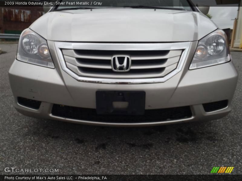 Silver Pearl Metallic / Gray 2009 Honda Odyssey EX-L